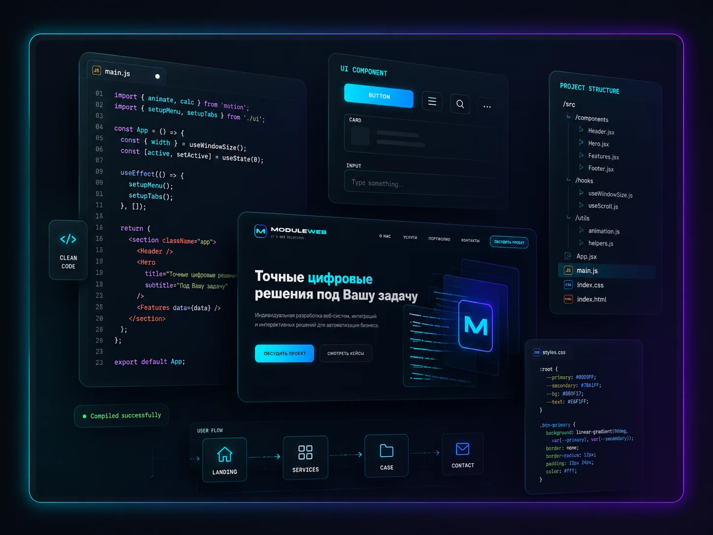 ModuleWeb: разработка сайтов